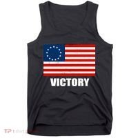 Betsy Ross American Victory Flag Tank Top thumb 0