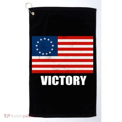 Betsy Ross American Victory Flag Golf Towel