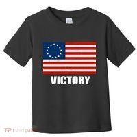 Betsy Ross American Victory Flag Toddler T-Shirt thumb 0