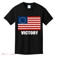 Betsy Ross American Victory Flag Kids T-Shirt thumb 0