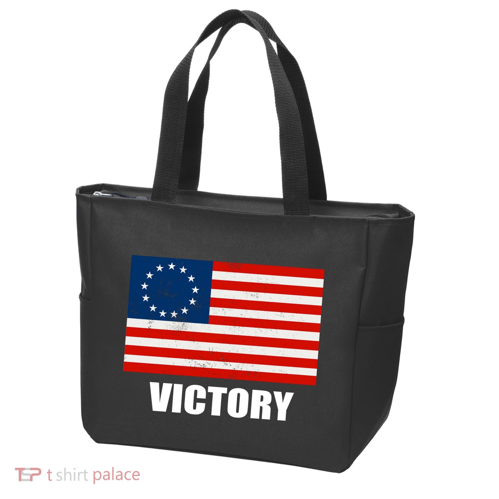 Betsy Ross American Victory Flag Tote Bag