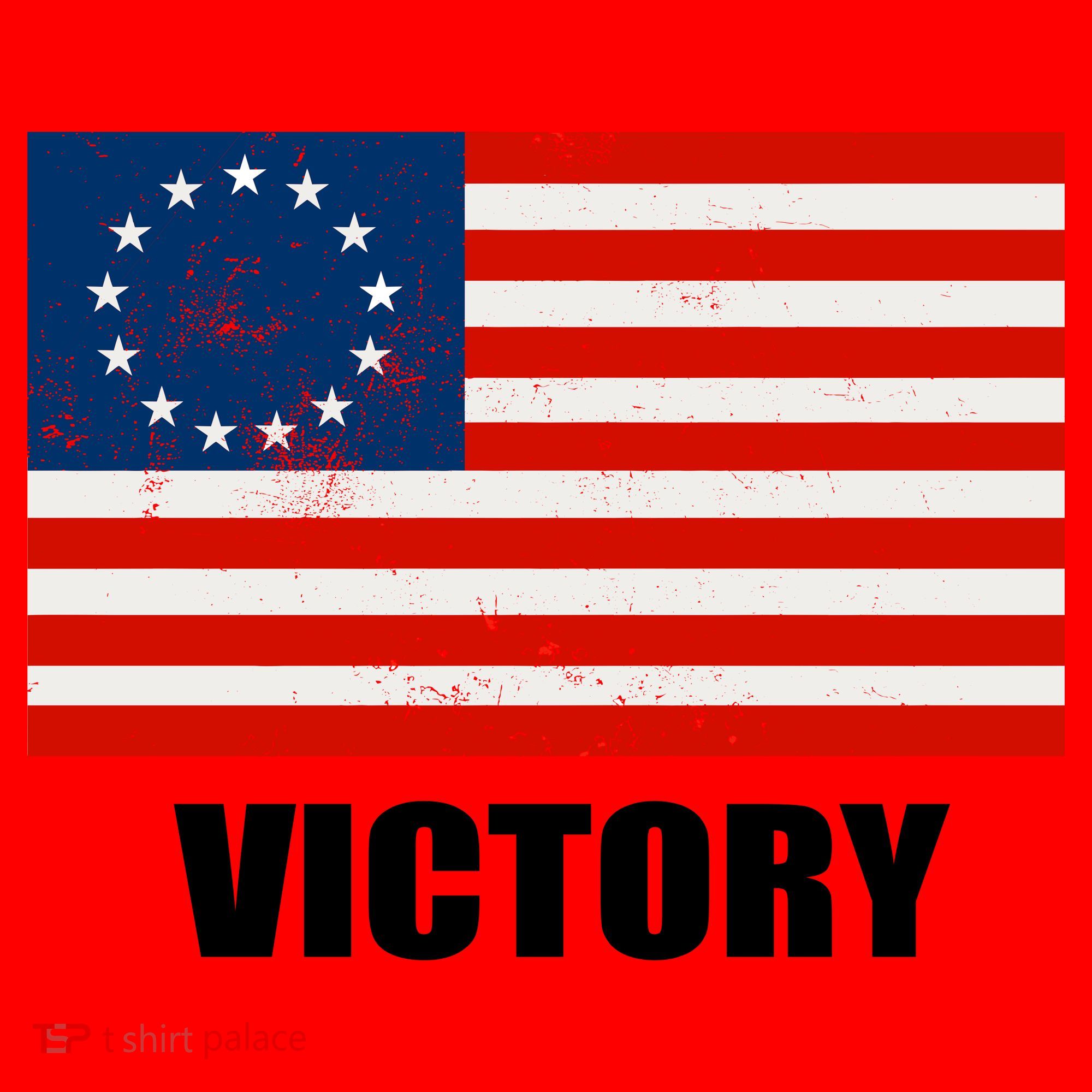 Betsy Ross American Victory Flag Santa Hat