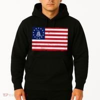 Betsy Ross Don't Tread On Me Flag Hoodie thumb 2