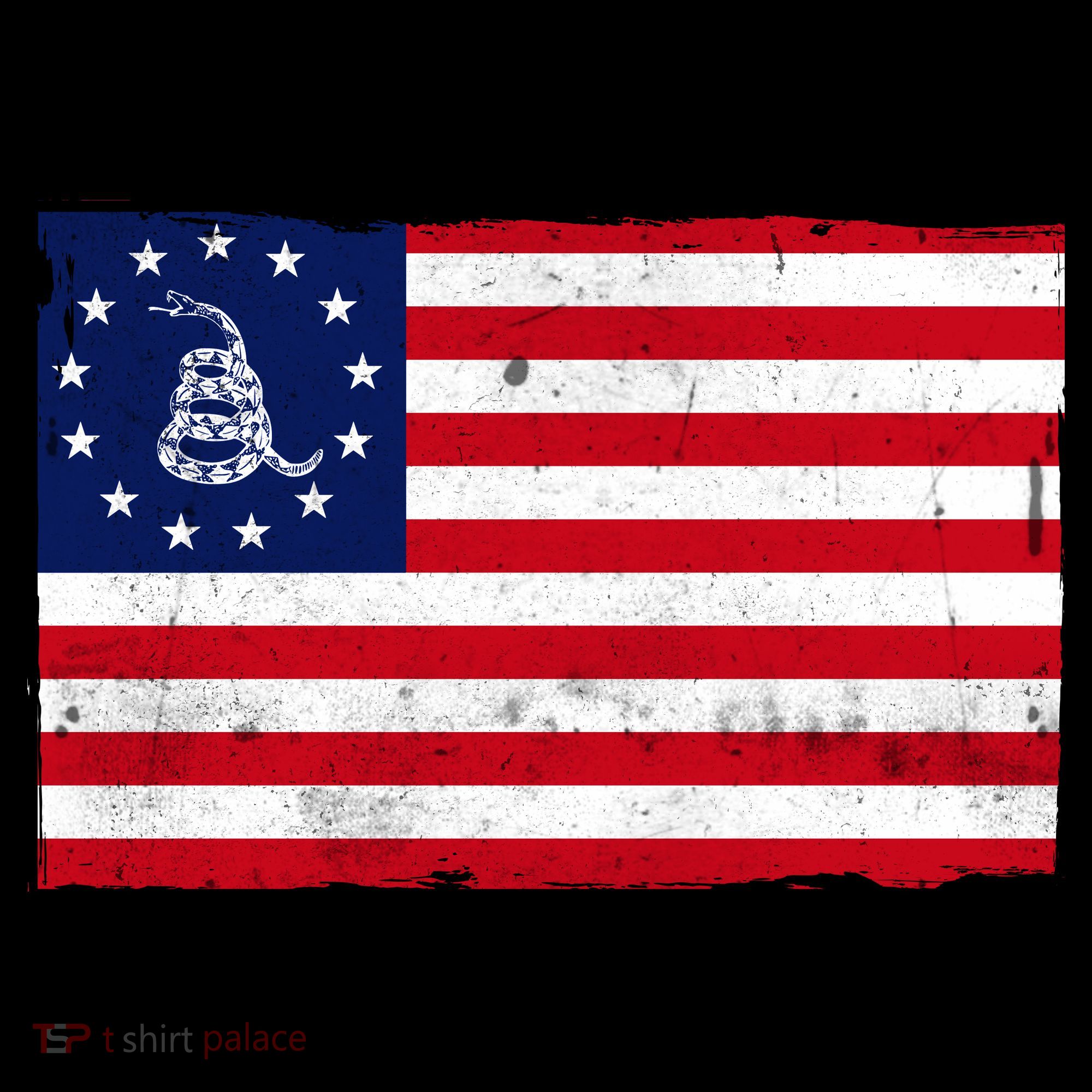 Betsy Ross Don't Tread On Me Flag Hoodie