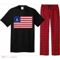 Betsy Ross Don't Tread On Me Flag Pajama Set thumb 0