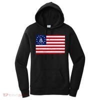 Betsy Ross Don't Tread On Me Flag Women's Hoodie thumb 0