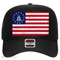 Betsy Ross Don't Tread On Me Flag Hat thumb 0