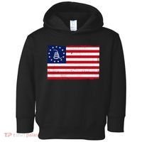 Betsy Ross Don't Tread On Me Flag Toddler Hoodie thumb 0