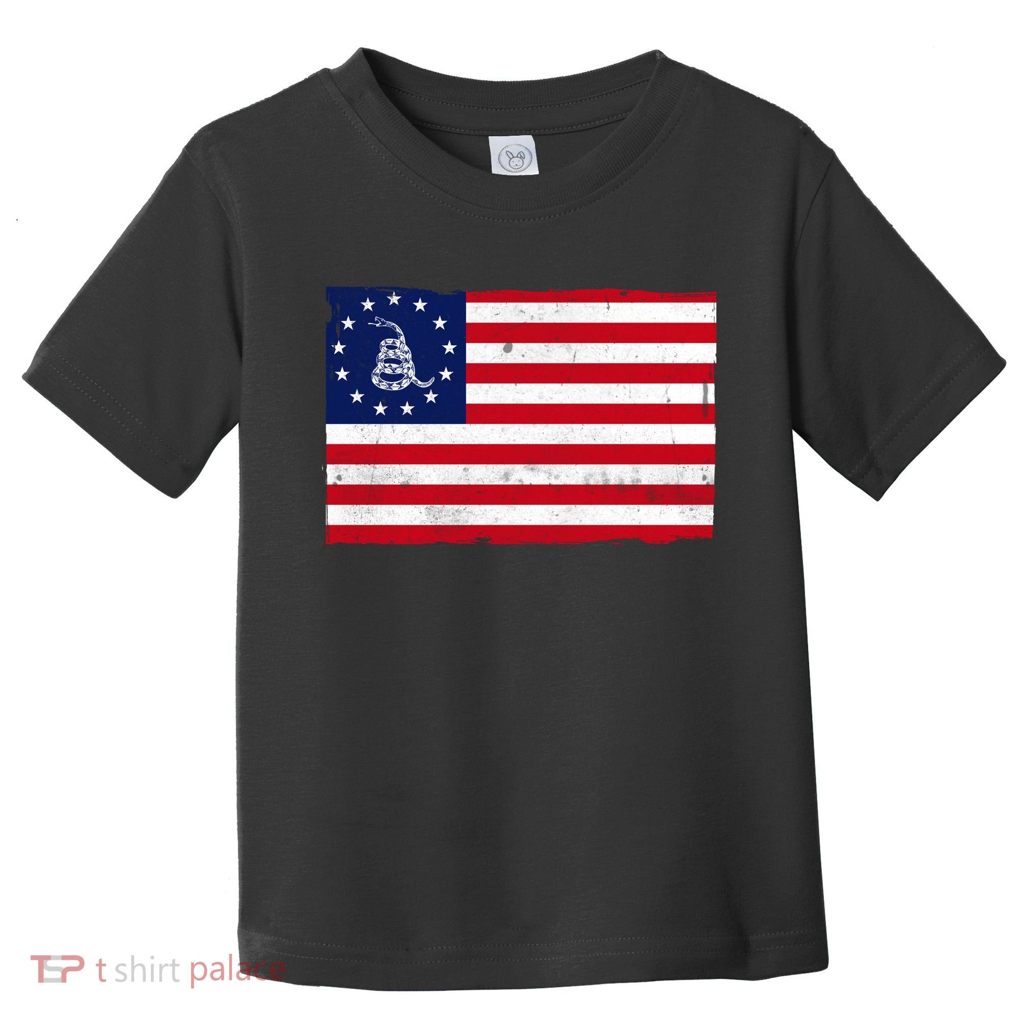 Betsy Ross Don't Tread On Me Flag Toddler T-Shirt