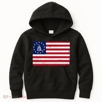 Betsy Ross Don't Tread On Me Flag Kids Hoodie thumb 0