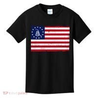 Betsy Ross Don't Tread On Me Flag Kids T-Shirt thumb 0