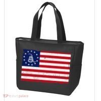 Betsy Ross Don't Tread On Me Flag Tote Bag thumb 3