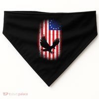 Betsy Ross Flag 13 Colonies Bald Eagle USA-Made Doggie Bandana thumb 0