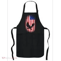 Betsy Ross Flag 13 Colonies Bald Eagle Apron thumb 0