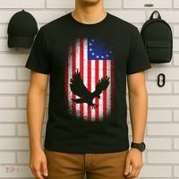 Betsy Ross Flag 13 Colonies Bald Eagle T-Shirt thumb 6