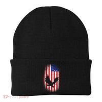 Betsy Ross Flag 13 Colonies Bald Eagle Beanie thumb 0