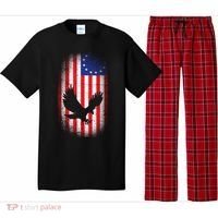 Betsy Ross Flag 13 Colonies Bald Eagle Pajama Set thumb 0