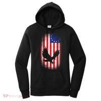 Betsy Ross Flag 13 Colonies Bald Eagle Women's Hoodie thumb 0