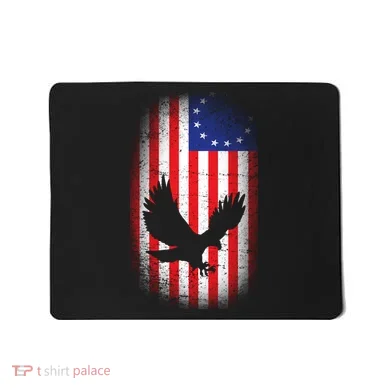 Betsy Ross Flag 13 Colonies Bald Eagle Mousepad
