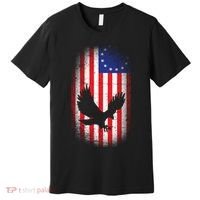 Betsy Ross Flag 13 Colonies Bald Eagle Premium T-Shirt thumb 0
