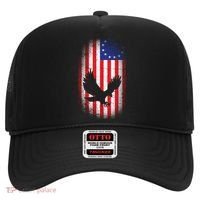 Betsy Ross Flag 13 Colonies Bald Eagle Hat thumb 0
