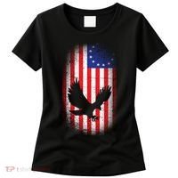 Betsy Ross Flag 13 Colonies Bald Eagle Women's T-Shirt thumb 0