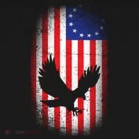 Betsy Ross Flag 13 Colonies Bald Eagle Women's T-Shirt thumb 6