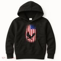 Betsy Ross Flag 13 Colonies Bald Eagle Kids Hoodie thumb 0