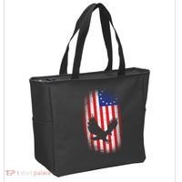Betsy Ross Flag 13 Colonies Bald Eagle Tote Bag thumb 2