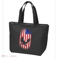 Betsy Ross Flag 13 Colonies Bald Eagle Tote Bag thumb 3