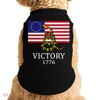 Betsy Ross Flag Don't Tread On Me 13 Colonies Doggie Tank thumb 0