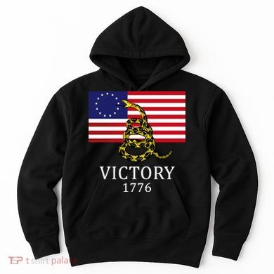 Betsy Ross Flag Don't Tread On Me 13 Colonies Hoodie