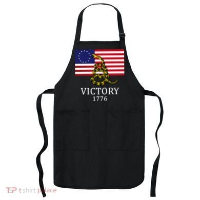 Betsy Ross Flag Don't Tread On Me 13 Colonies Apron