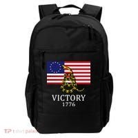 Betsy Ross Flag Don't Tread On Me 13 Colonies Backpack thumb 0