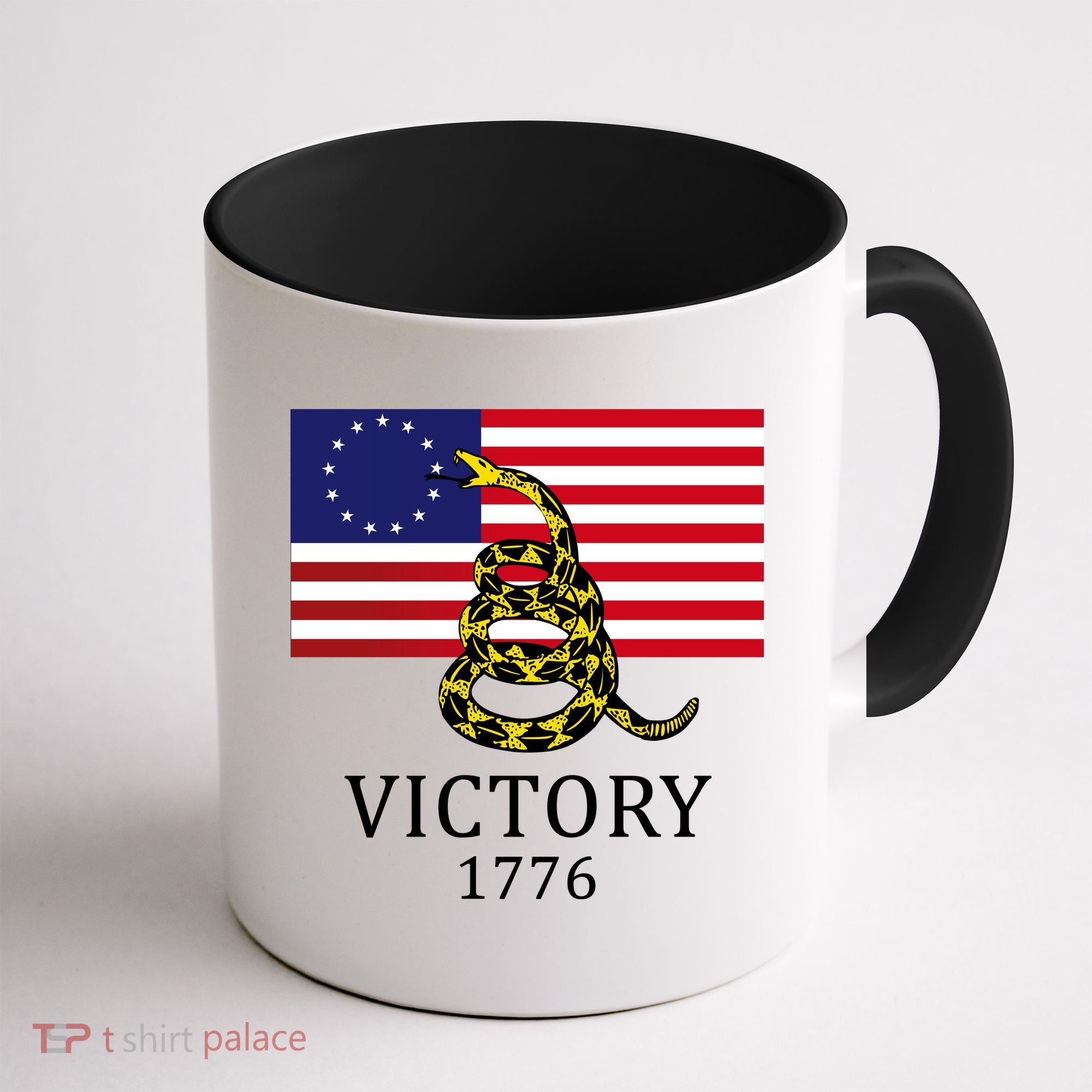 Betsy Ross Flag Don't Tread On Me 13 Colonies Coffee Mug