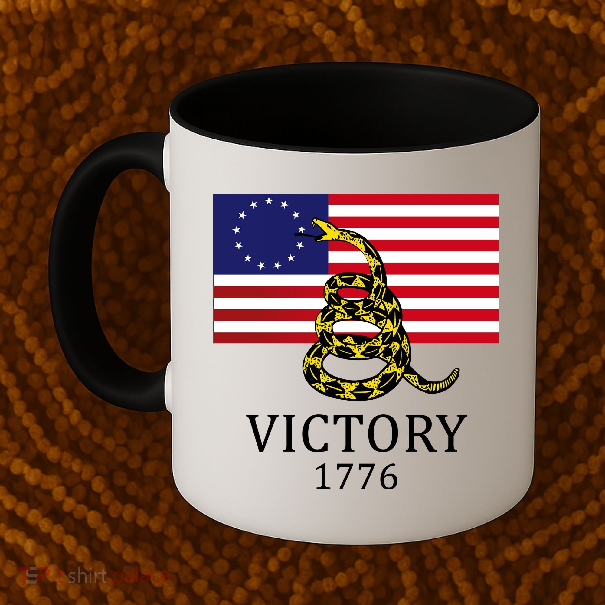 Betsy Ross Flag Don't Tread On Me 13 Colonies Coffee Mug