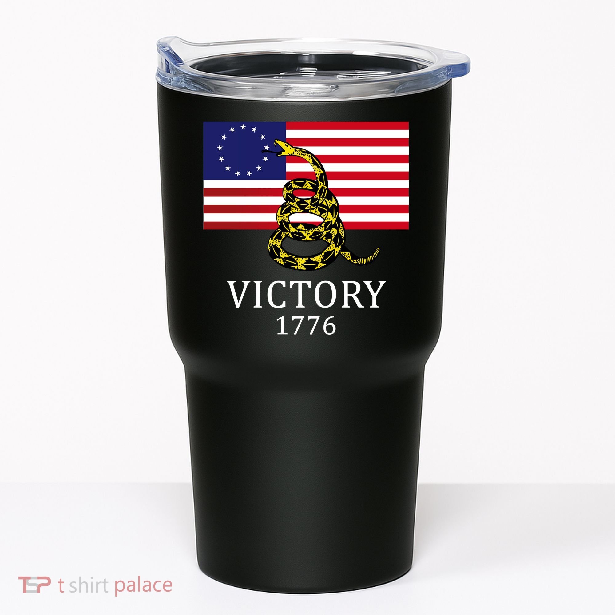 Betsy Ross Flag Don't Tread On Me 13 Colonies Tumbler