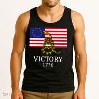 Betsy Ross Flag Don't Tread On Me 13 Colonies Tank Top thumb 3