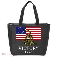 Betsy Ross Flag Don't Tread On Me 13 Colonies Tote Bag thumb 0
