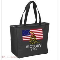 Betsy Ross Flag Don't Tread On Me 13 Colonies Tote Bag thumb 2