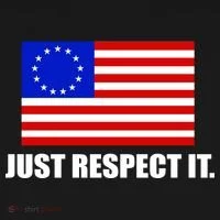 Betsy Ross Flag Just Respect It Doggie Tank thumb 4