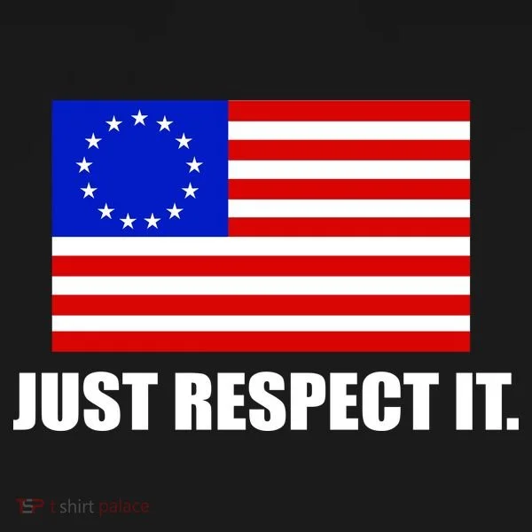 Betsy Ross Flag Just Respect It Doggie Tank