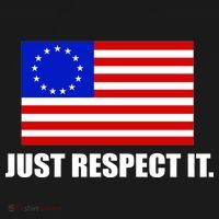 Betsy Ross Flag Just Respect It Backpack thumb 2