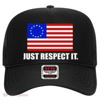 Betsy Ross Flag Just Respect It Hat thumb 0
