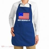 Betsy Ross Flag Just Respect It Apron thumb 2