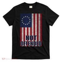 Betsy Ross Flag Not Offended 13 Stars For Protesters T-Shirt thumb 0