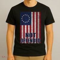 Betsy Ross Flag Not Offended 13 Stars For Protesters T-Shirt thumb 3