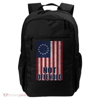 Betsy Ross Flag Not Offended 13 Stars For Protesters Backpack