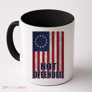 Betsy Ross Flag Not Offended 13 Stars For Protesters Coffee Mug