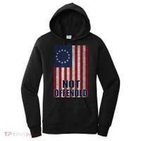 Betsy Ross Flag Not Offended 13 Stars For Protesters Women's Hoodie thumb 0